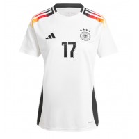 Camisa de Futebol Alemanha Florian Wirtz #17 Equipamento Principal Europeu 2024 Manga Curta